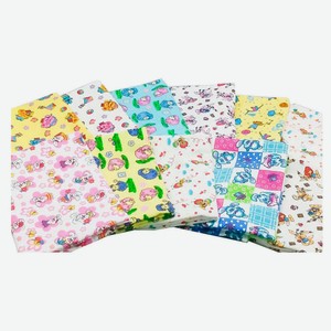 Пеленка детская Daisy фланелевая с рисунком 75x120 см, 1 шт