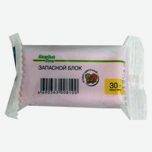 Туалетный блок подвесной «Каждый день» Цветы запасной блок, 30 г