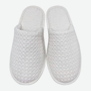 Тапочки женские закрытые белые р38-39 в ассортименте