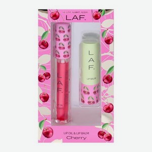 Подарочный набор для макияжа губ LAF Бальзам + Масло в ассортименте