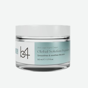 B4 Ночной антивозрастной крем для лица Global Solution Peptides, 50 мл