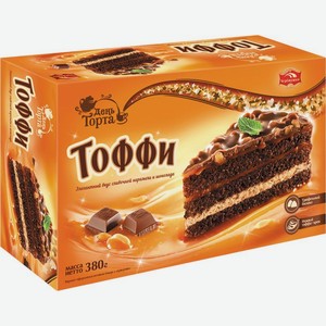 Торт Черемушки Тоффи 380г, 380 г
