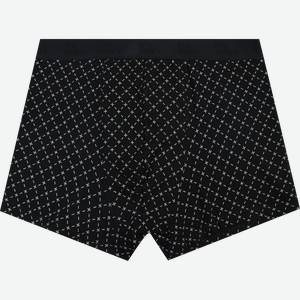 Трусы мужские INWIN боксеры, черные с принтом, Арт. R25101-9