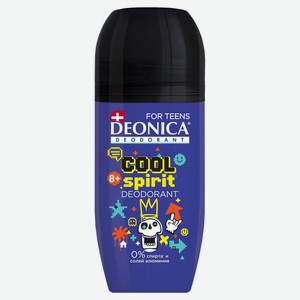 Дезодорант-ролик Deonica for Teens Cool Spirit от 8 лет, 50 мл