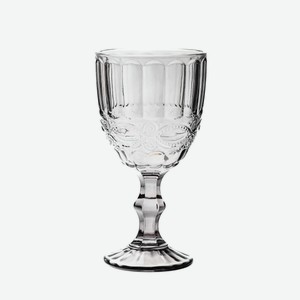 Фужер Д/вина Рельеф Серый 350мл Арт.25smr0609089-h