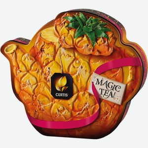 Чай зеленый Curtis Drink Me! Pineapple Teapot листовой, 70 г, металлическая банка