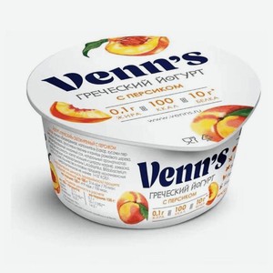 БЗМЖ Йогурт ГРЕЧЕСКИЙ Venns обезжиренный малина -гранат 0,1% 130гр