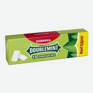 Жевательная резинка Wrigley s Doublemint Мята 13,6 г