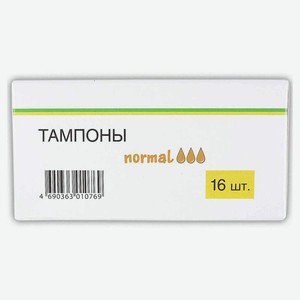 Тампоны гигиенические «Каждый день» Normal, 16 шт