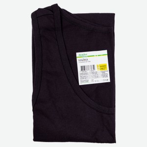 Майка «Каждый день» мужская черная, р. 52