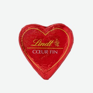 Шоколад Lindt Нежное Сердце молочный, 24г