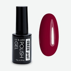 FRESH PROF Гель лак для ногтей Elite, Elite Red Красный