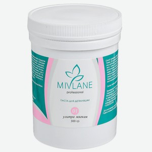 MIVLANE Сахарная паста для шугаринга и депиляции Ультра Мягкая, 220 мл