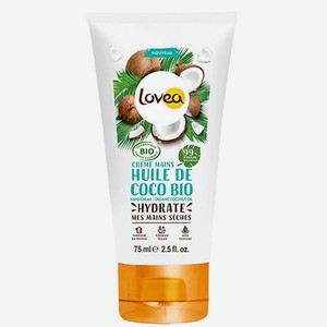 LOVEA Крем для рук питательный с Моной де Таити для очень сухой кожи, 75 мл