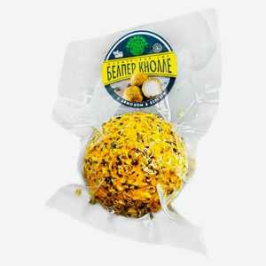 Сыр мягкий Белпер Кнолле «Экоферма» фермерский с лимоном и перцем шарик БЗМЖ, 100 г