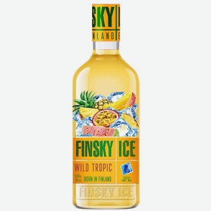 Настойка Finsky Ice Wild Tropic сладка 19%, 500мл
