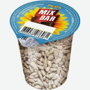 Ядро Подсолнечника Миксбар Жареные С Морской Солью 70г