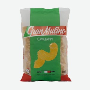 Макароны Гранмулино Рожки Витые 400г М/у