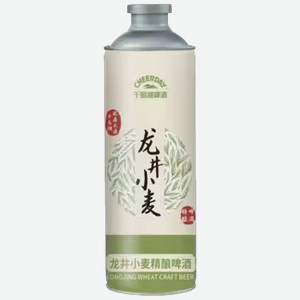 Пивной напиток Cheerday Longjing светлый 1 л ж/б