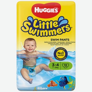 Трусики-подгузники д/плавания Huggies Little Swimmers 3-4г.