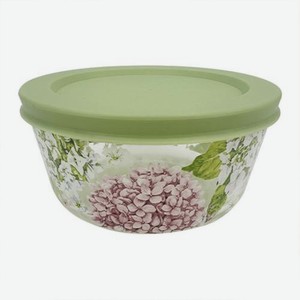 Контейнер из стекла с декором Wellfort 470мл