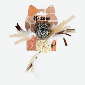 Игрушка для кошек с перьями Zoof