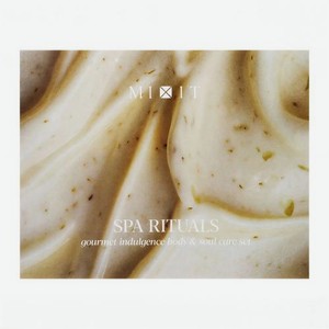 Подарочный набор для тела Gourmet Spa Rituals Mixit Баттер 250г + Скраб 300г + Массажная щетка в ассортименте