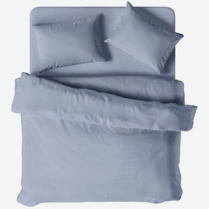 Комплект постельного белья Verossa Melange Indigo Евро, 50х70см