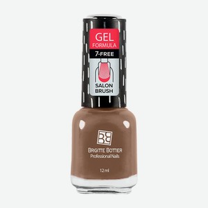 BRIGITTE BOTTIER Лак для ногтей GEL FORMULA тон 52 шоколадный беж, 052