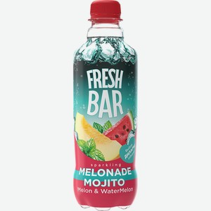 Напиток Фреш Бар Melonade Mojito 0.48л ПЭТ