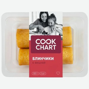 Блинчики Cook Chart с вишневой начинкой 120г