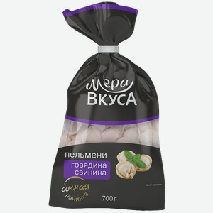 Пельмени Мера вкуса Говядина-свинина 700г