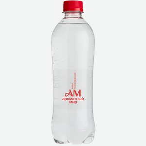 Газированная Обработанная Питьевая Вода Ароматный Мир 0.5 л