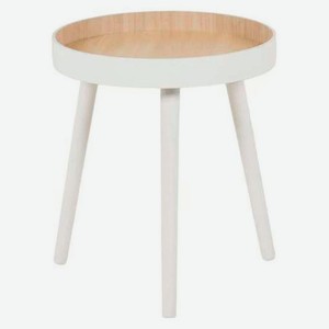 Стол журнальный Actuel белый, 38,5x38,5x43 см