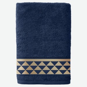 Полотенце махровое «Волшебная Ночь» синие, 50х70 см