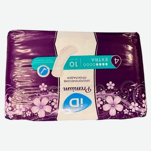 Прокладки урологические id Premium Extra Для средней степени недержания, 10 шт