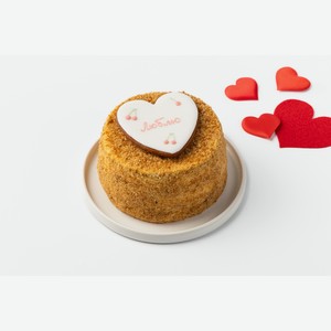 Торт  Валентинки  медово-сметанный, 270 г 270 г