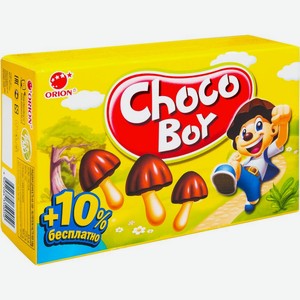 Печенье Orion Choco Boy с обогащающей добавкой 100г, 100 г