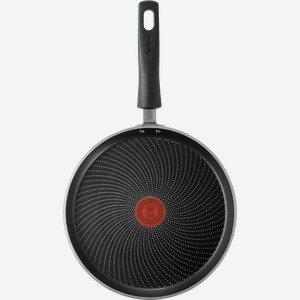 Сковорода блинная TEFAL Ultra Plus 25см, штампованный алюминий антипригарное покрытие, индукция, Арт. 04223525