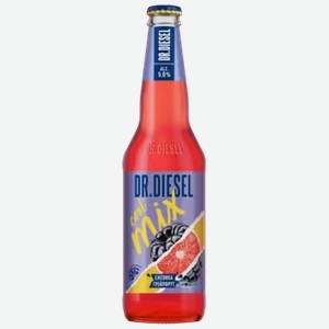Пивной напиток Dr.Diesel Ежевика и Грейпфрут 0,45 л