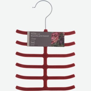 Вешалка HOMECLUB Velvet 16x24,3, флок 324138, Китай