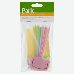 Таблички садовые Park с наклейками, 10 шт
