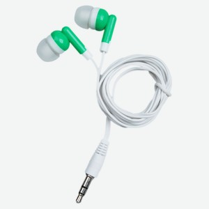 Наушники Mobileplus внутриканальные зеленые