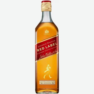 Виски Шотландский Купажированный Джонни Уокер Рэд Лейбл 3 Года 40% 0,7Л