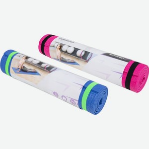 Коврик ACTIWELL д/йоги 173х61х0,8cм с сумкой д/переноски, в ассорт GB-S1409 8MM/IR97501bag, Китай
