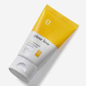 GLOW LAW Солнцезащитный крем для лица с SPF50, 50 мл.