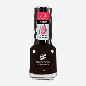 BRIGITTE BOTTIER Лак для ногтей GEL FORMULA тон 34 горький шоколад, 034