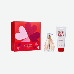 LANVIN Подарочный набор женский Modern Princess Set, Парфюмерная вода, спрей 60 мл + Лосьон для тела 100 мл
