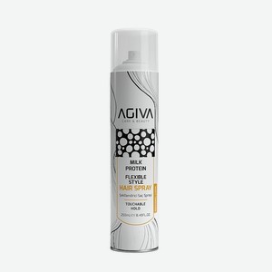 AGIVA BEAUTY Лак для укладки волос Milk Protein Amino Complex, 250 мл