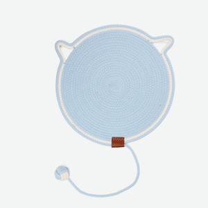 Когтеточка-коврик Triol из хлопкового шнура с шариком  Ушки 